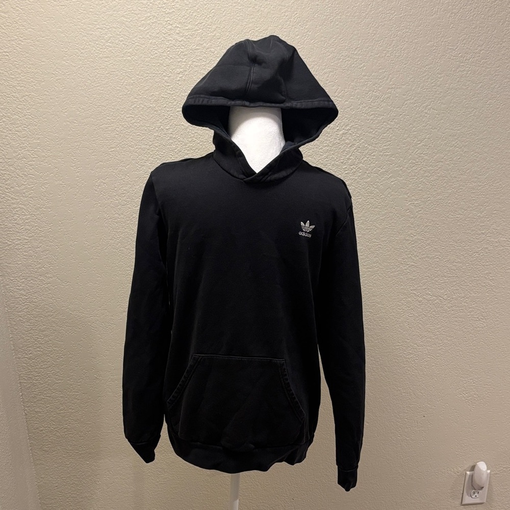 Adidas Men's Classic Black Hoodie